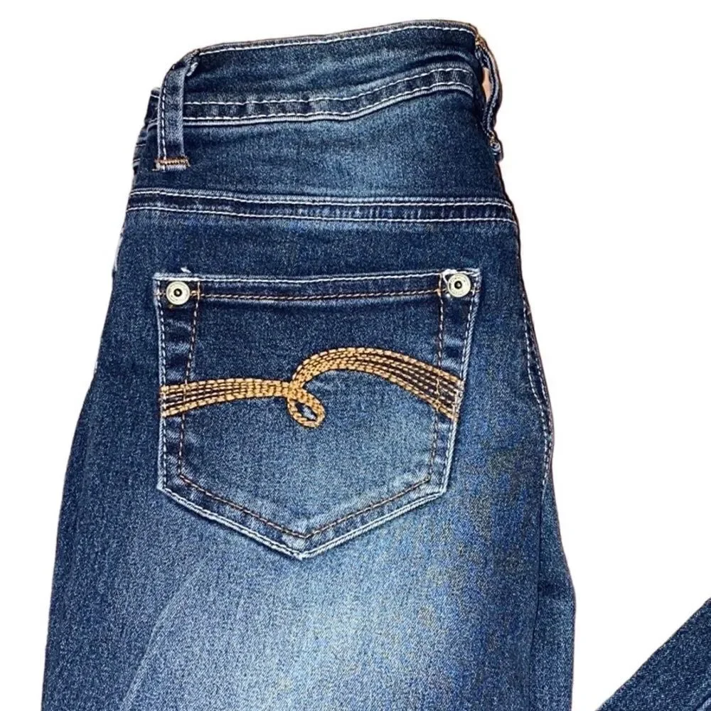 Justice Premium Mid-Rise Super Skinny Jeans